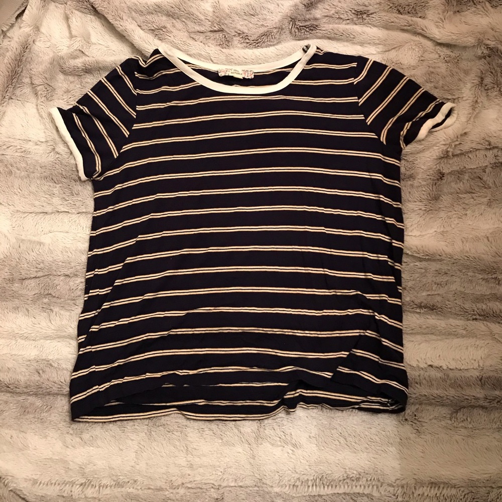 A pink republic striped shirt